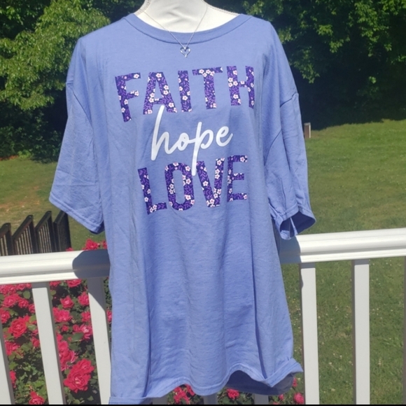 Jerzees Tops - 3🚨/$25 🆕️ FAITH  hope  LOVE